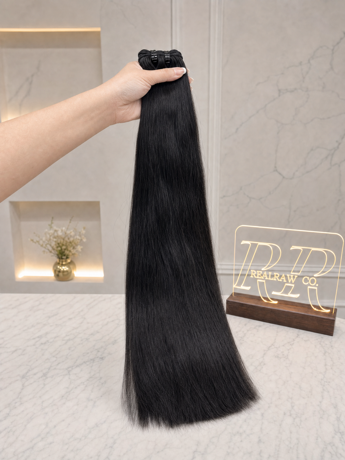 Machine Weft Straight